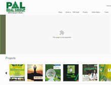 Tablet Screenshot of palrealgroup.com